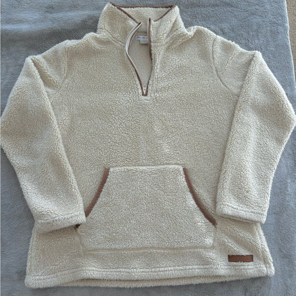 Sherpa‎ quarter zip sweatshirt